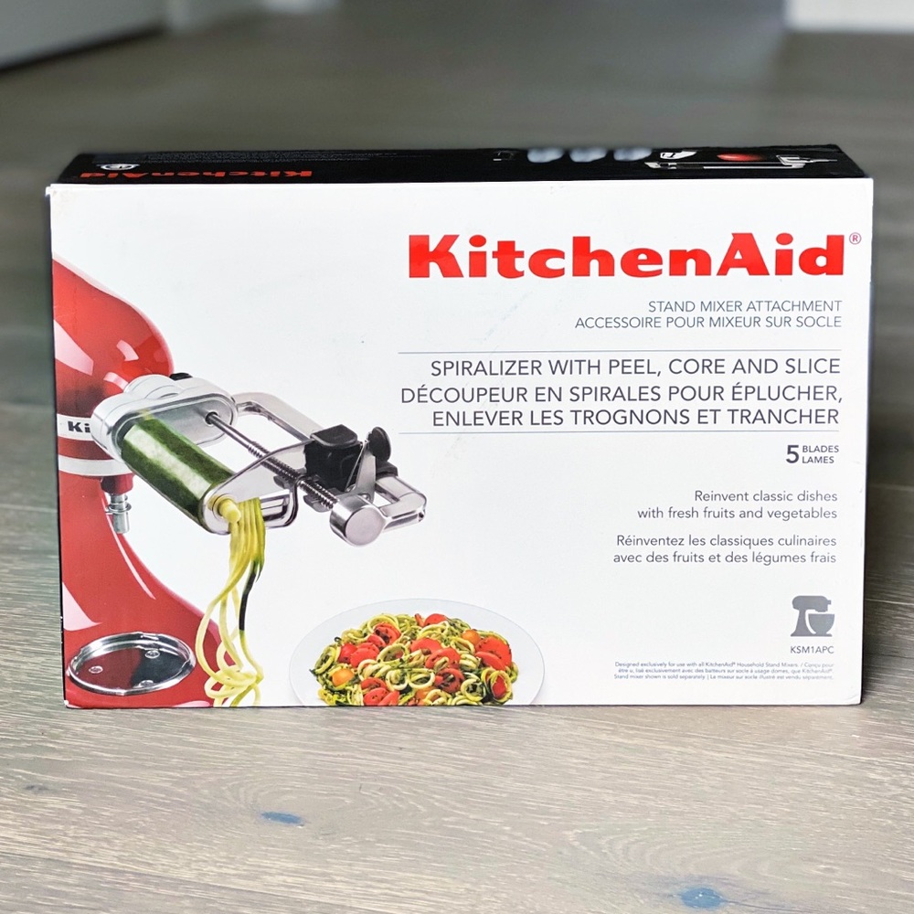 KitchenAid Spiralizer with Peel Core and Slice